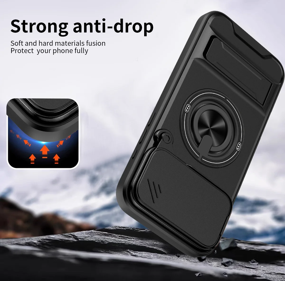 Magnetic Phone Case for IPhone - Camera Lens Protector ulasan dan harga