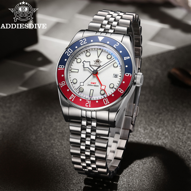 ADDIESDIVE 39mm Men's Quartz W - Anti Blue Light Film ulasan dan harga