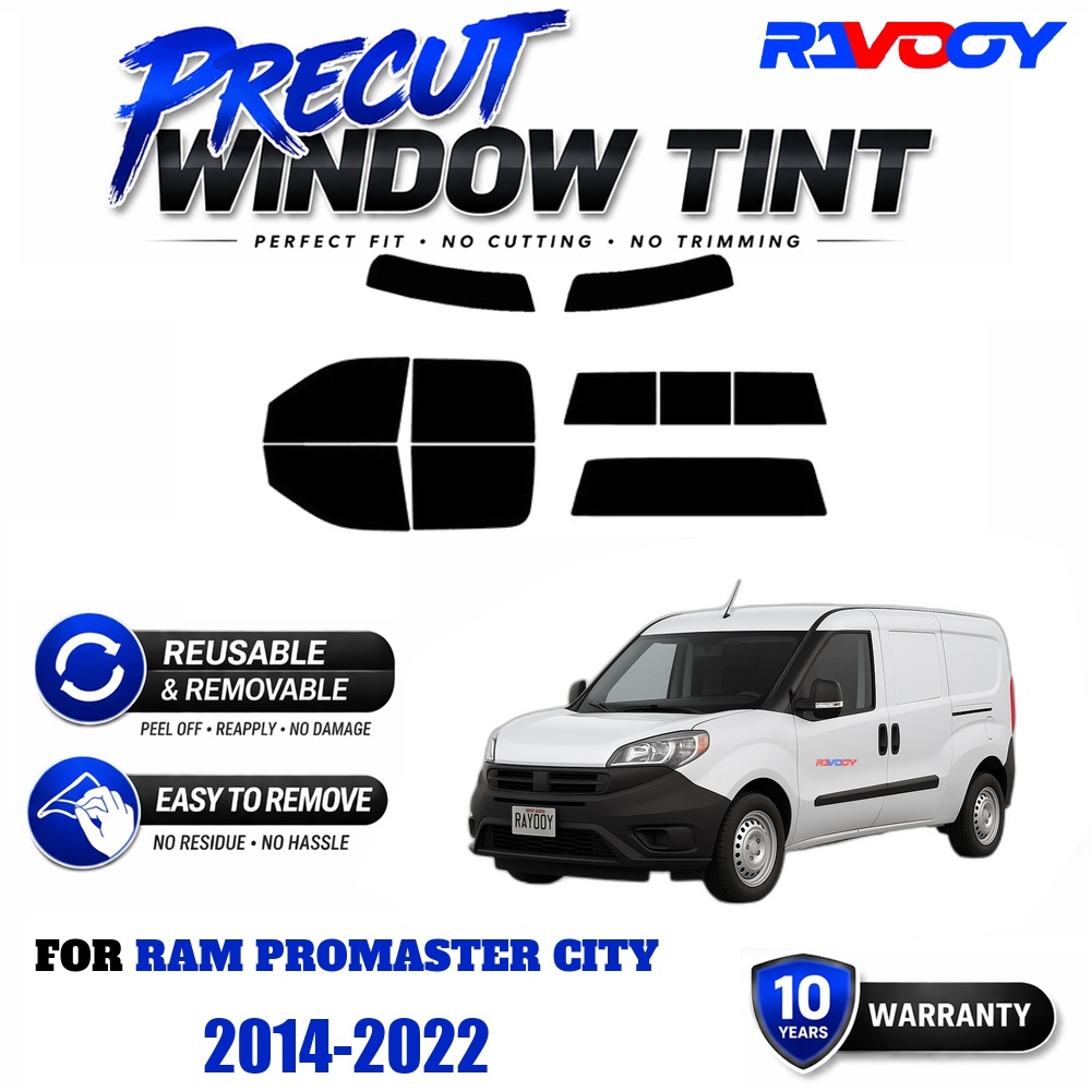 RAVOOY Precut Window Tint, Reu - Air Bubble Remover ulasan dan harga