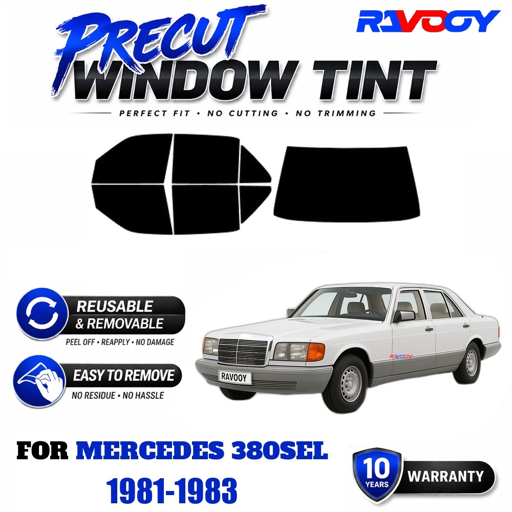 RAVOOY Precut Window Tint, Reu - Air Bubble Remover ulasan dan harga