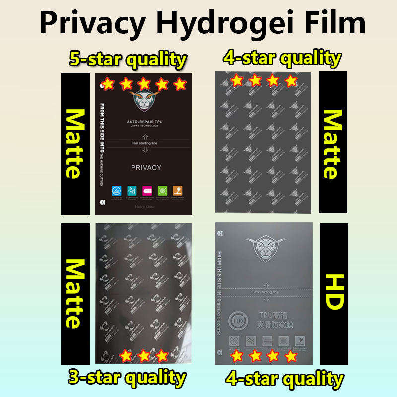 5/50Pcs Matte/Clear Flexible H - Flexible Tpu Film ulasan dan harga