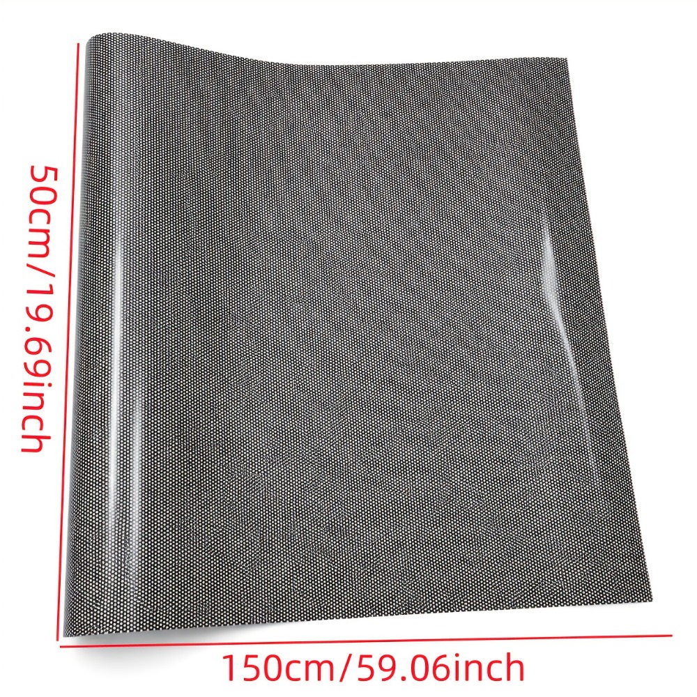 1Roll Black Perforated Vinyl P - Privacy Screen Protector ulasan dan harga