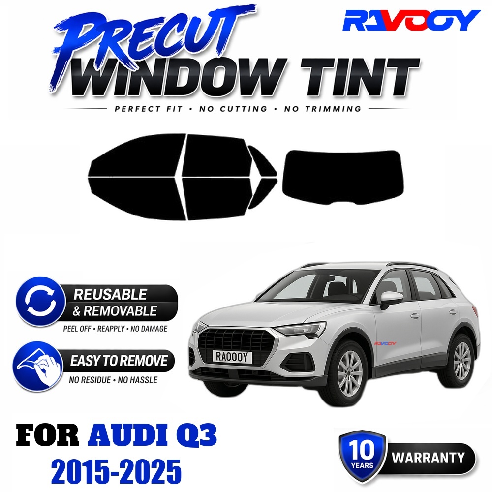 RAVOOY Precut Window Tint, Reu - Air Bubble Remover ulasan dan harga