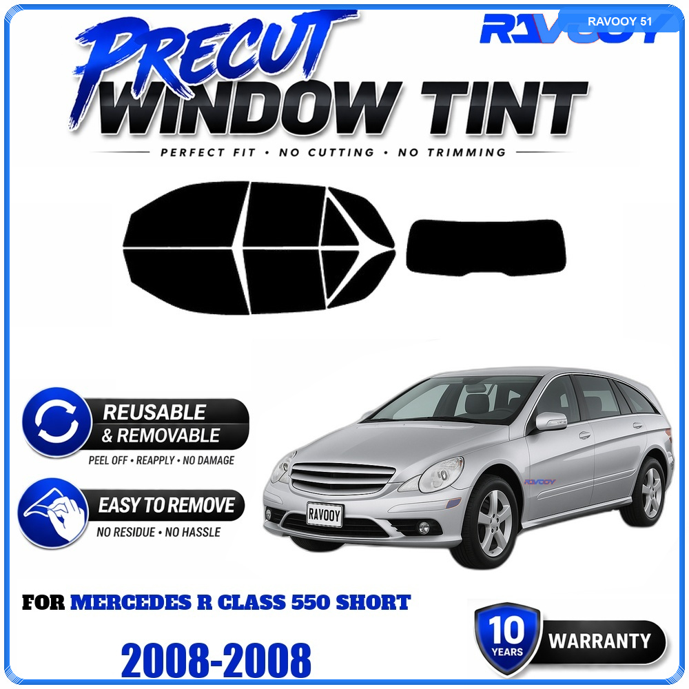 RAVOOY Precut Window Tint, Reu - Air Bubble Remover ulasan dan harga
